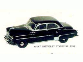 JPS KP167P シボレー STYLELINE 1952 プリペイントキット（ワインレッド）