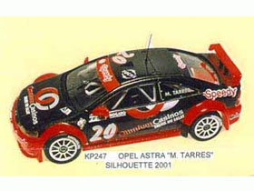 JPS KP247P オペル Astra 'M.Tarres' Silhouette 20001 プリペイントキット