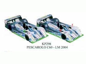 JPS KP298 ペスカロロ C60 LM2004 n°17 ou 18 プリペイントキット