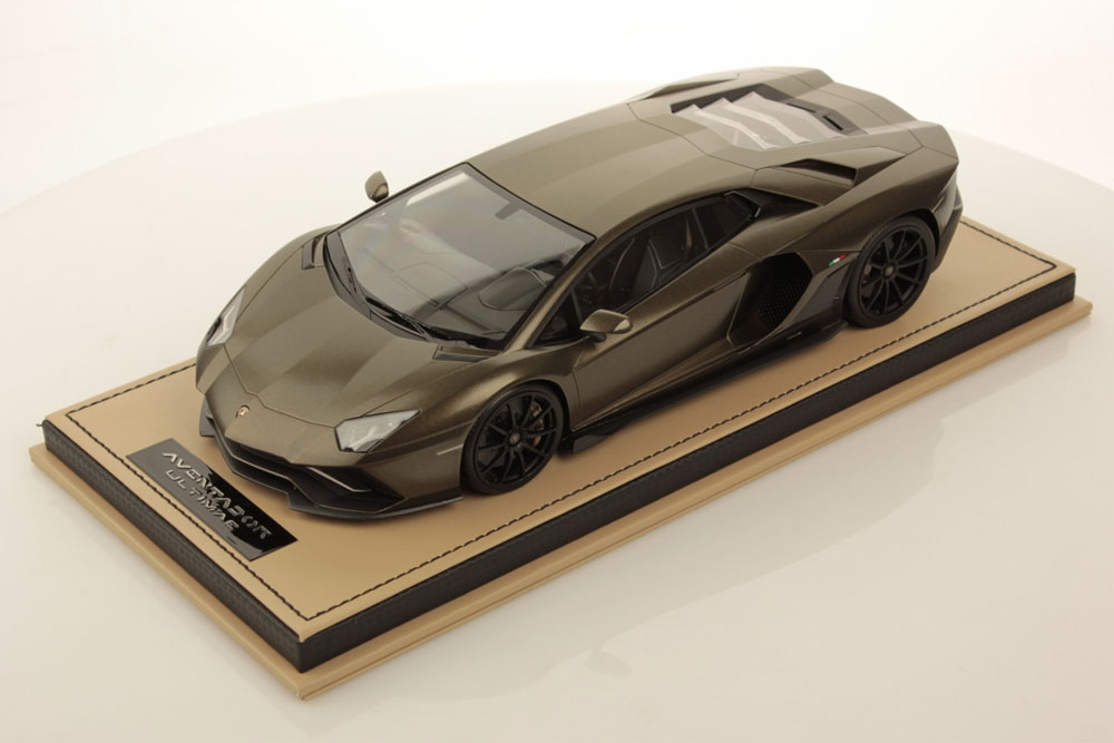 MR collection LAMBO050SE 1/18 Lamborghini Aventador Ultimae Verde Gea Matt Limited 49pcs