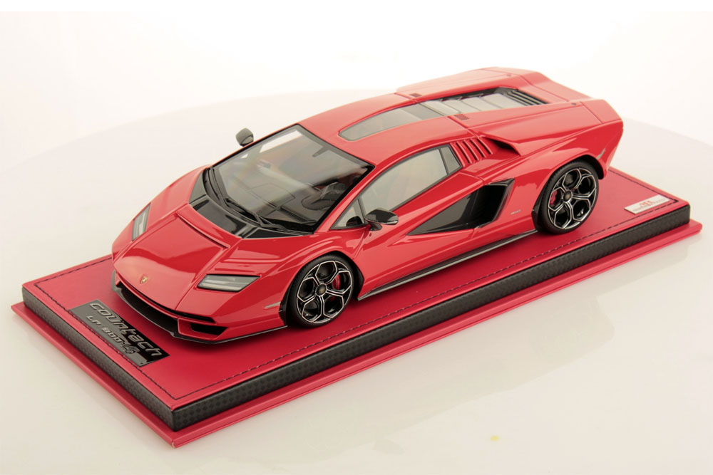 MR collection LAMBO052B 1/18 Lamborghini Countach LPI800-4 Rosso