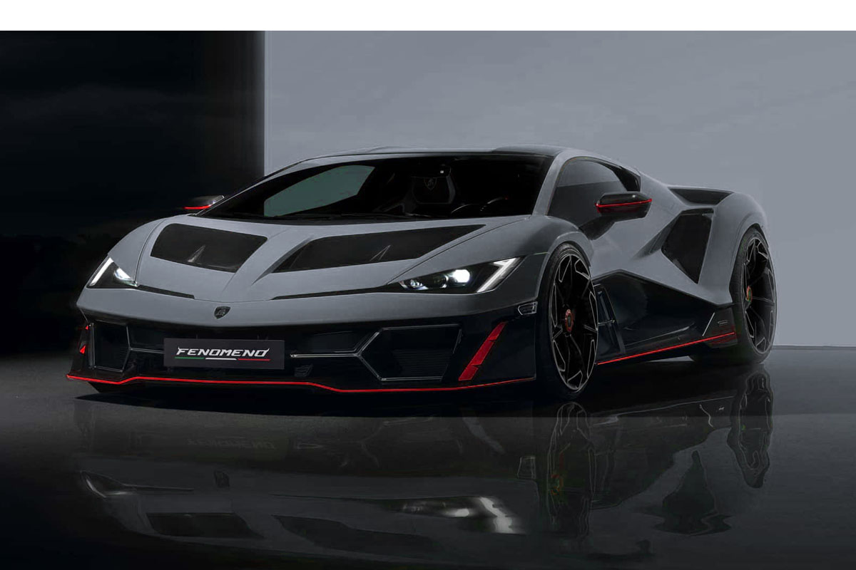 ** 予約商品 ** MR collection LAMBO064B 1/18 Lamborghini Fenomeno Grigio Acheso (Matt) Limited 99pcs