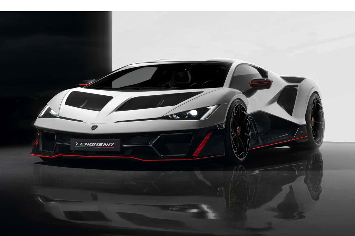 ** 予約商品 ** MR collection LAMBO064E 1/18 Lamborghini Fenomeno Bianco Siderale Limited 99pcs