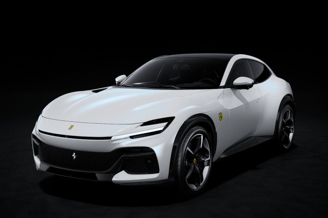 ** 予約商品 ** MR collection FE038SE7 1/18 Ferrari Purosangue Bianco Onda Marina Limited 25pcs