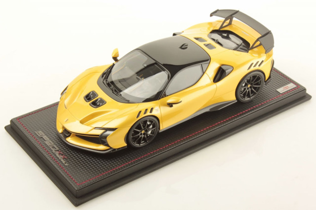 MR collection FE041E 1/18 Ferrari SF90 XX Stradale Giallo Tristrato