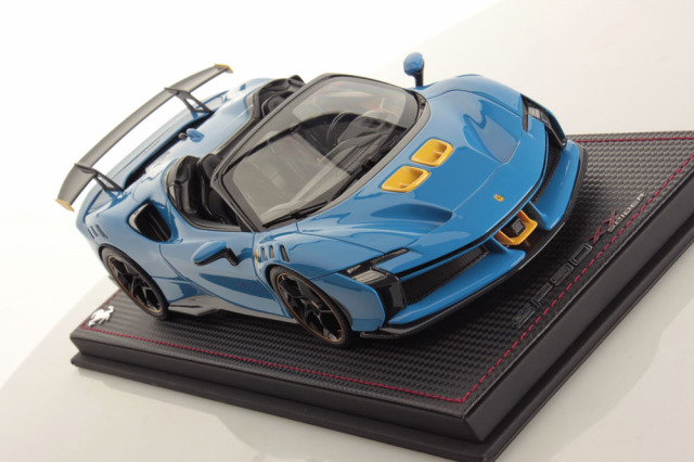 MR collection FE042A 1/18 Ferrari SF90 XX Spider Azzurro Dino