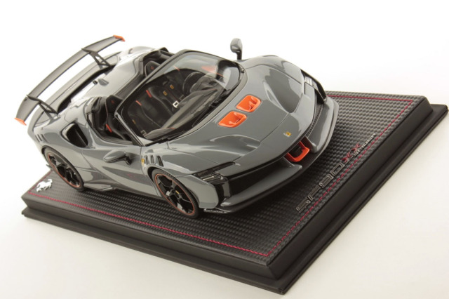 MR collection FE042SE2 1/18 Ferrari SF90 XX Spider Grigio Nardo