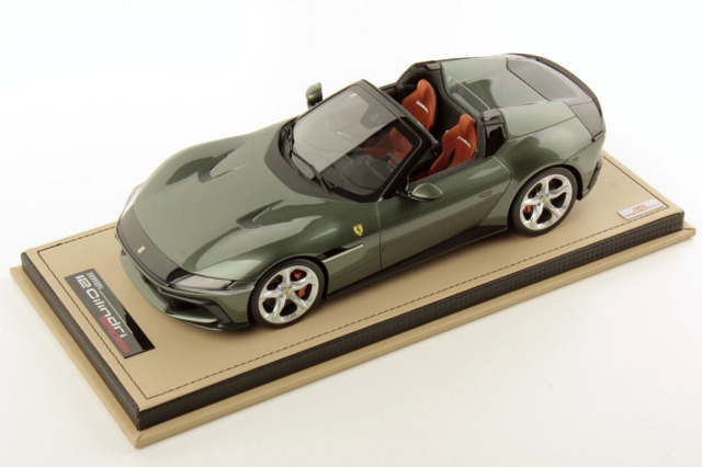 MR collection FE044A 1/18 Ferrari 12 Cilindri Spider Verde Toscana 