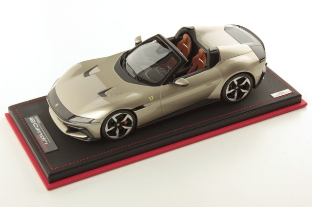 MR collection FE044SE4 1/18 Ferrari 12 Cilindri Spider Grigio Ingrid Limited 49pcs