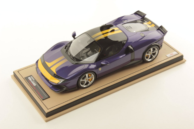 MR collection FE047SE3 1/18 Ferrari 849 Testarossa Violetto Dino Assetto Fiorano Limited 99pcs