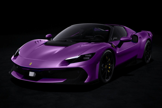 ** 予約商品 ** MR collection FE049SE2 1/18 Ferrari 296 Speciale A Viola Hong Kong Limited 99pcs