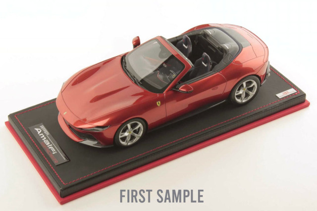 ** 予約商品 ** MR collection FE051A 1/18 Ferrari Amalfi Spider Rosso Tramonto