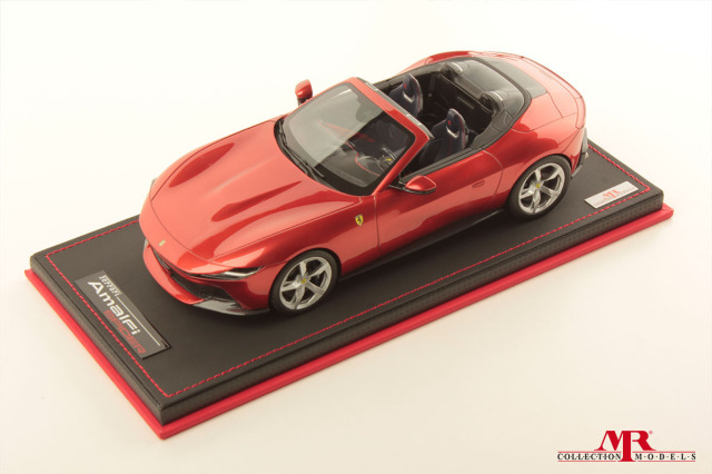 ** 予約商品 ** MR collection FE051A 1/18 Ferrari Amalfi Spider Rosso Tramonto
