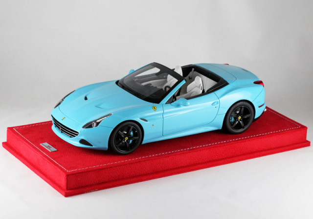 MRコレクション 1/18 フェラーリ カリフォルニア T Open roof Baby Blue （ケース付） 15台限定