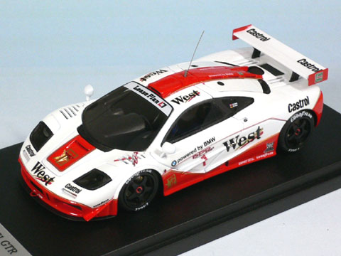 AUTOBARN McLaren F1-GTR WEST BPR 1996  SPA  1/43kit