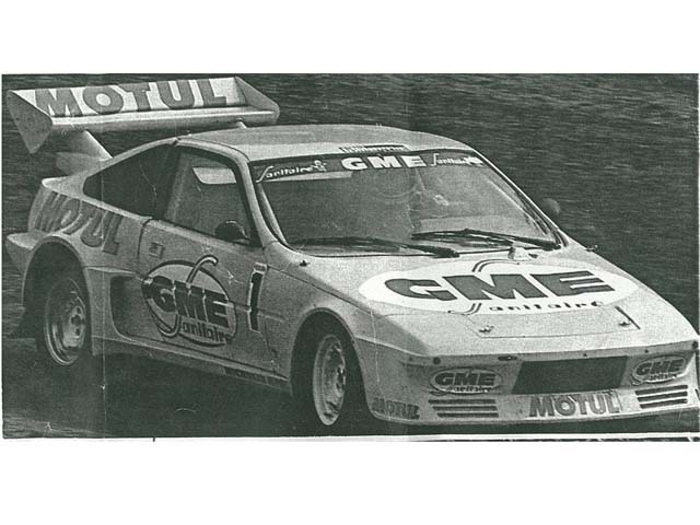 ALEZAN189 マトラ Murena Politecnic France Rallycross 1983