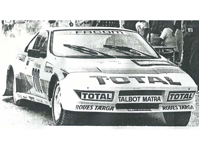 ALEZAN216 マトラ Murena Rally Mille Pistes  Beltoise 81