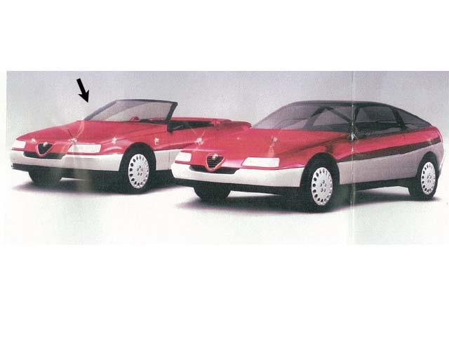 ALEZAN269 アルファロメオ Vivace Spider Pininfarina 1986