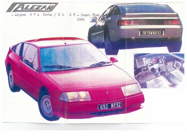 ALEZAN271 アルピーヌ GTA Turbo/V6 GT 1985