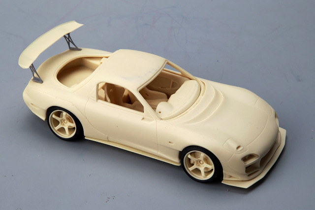 ALPHA Model 1/24キット AM02-0034 Mazda RX7 FD (FEED) 魔王