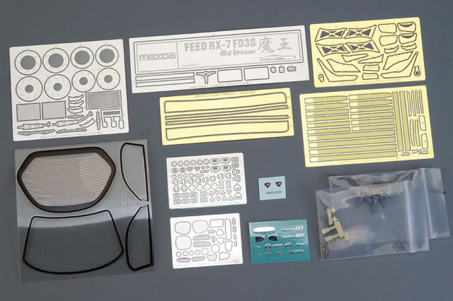 訳あり品 特価 ** ALPHA Model 1/24キット AM02-0034 Mazda RX7