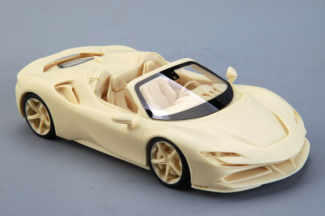 特価 Q-MODEL (1/24) フェラーリ 330TR アルファモデル 1/24 レジンキット フェラーリ 296 GTB AM02