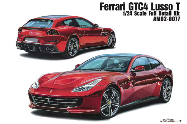 Ferrari GTC4 Lusso ミニカー 赤 Ferrari GTC4 Lusso ミニカー 赤 Ferrari GTC4 ルッソ（レッド