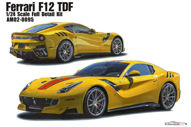 ALPHA Model 1/24キット AM02-0095 Ferrari F12 TDF