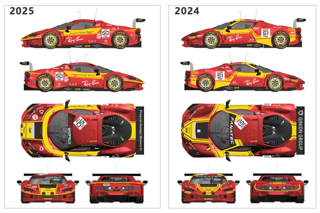 予約商品 ** ALPHA Model 1/24キット AM02-0101 Ferrari 296GT3 AF