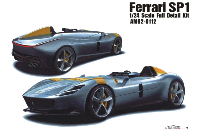 ** 予約商品 **  ALPHA Model 1/24キット AM02-0112 Ferrari SP1