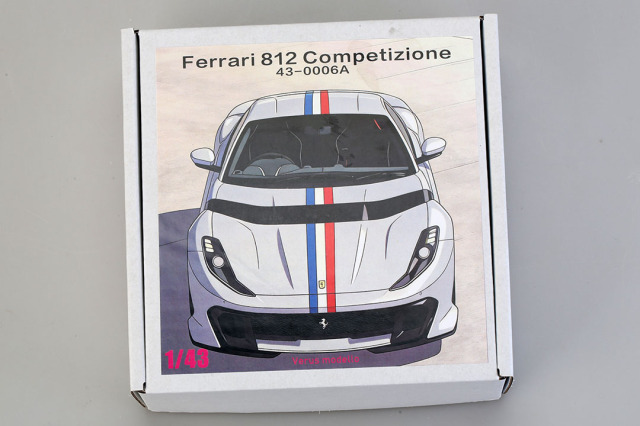 ** 予約商品 ** Alpha Model 1/43キット AM43-0006A Ferrari 812 Competizione (A)