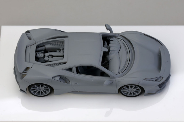 予約商品 ** Alpha Model 1/43キット AM43-0008 Ferrari 488 Pista