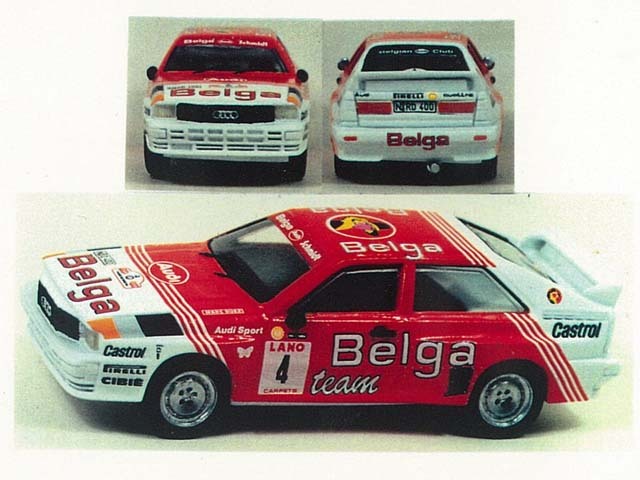 STARTER AUD005 Audi Quattro Belga 4. YPRES 1983