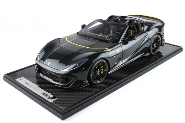 【新品未使用】BBR 812コンペティツィオーネ 1/12 BBR1216O 1/12 Ferrari 812 Competizione A Green Zeltweg