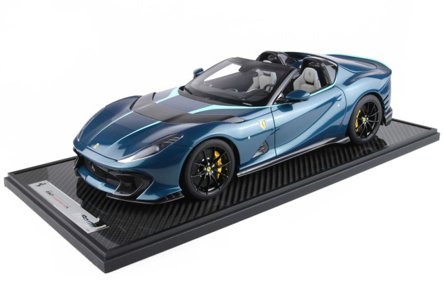 BBR1216R 1/12 Ferrari 812 Competizione A Blue Capri Limited 20pcs