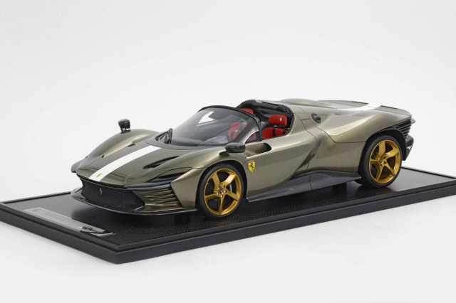 BBR1217F1 1/12 Ferrari Daytona SP3 Serie Icona (Open roof) Verde Manzoni Lucido Limited 13pcs