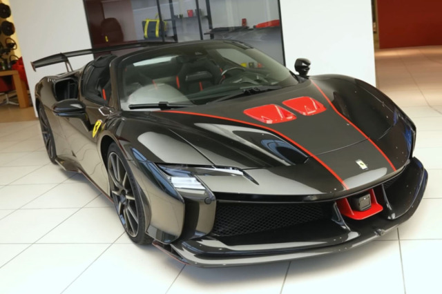 ** 予約商品 ** BBR1221D 1/12 Ferrari SF90XX Stradale Spider Nero Daytona Limited 10pcs