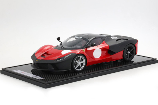 ** 予約商品 ** BBR1222 1/12 La Ferrari Test 2012 Rosso Corsa / Matt Black Limited 99pcs