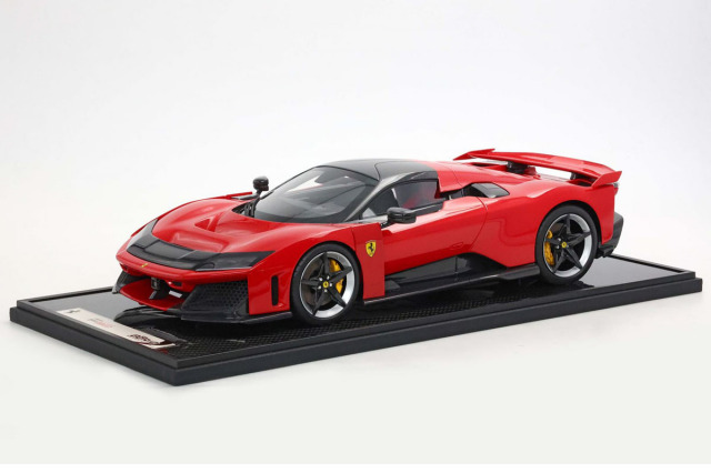 ** 予約商品 ** BBR1223A1 1/12 Ferrari F80 Carbon optional Rosso Corsa - Wheels carbon / silver