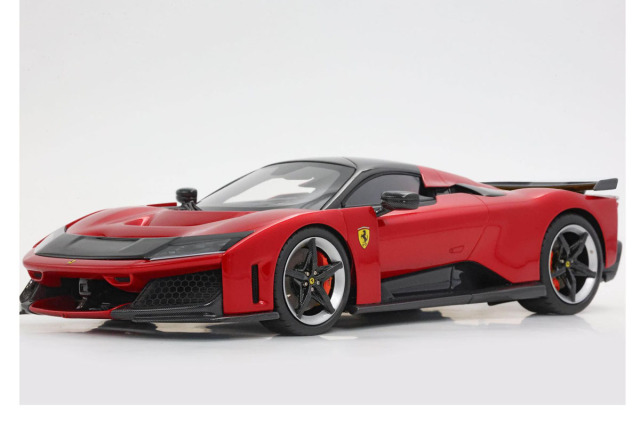 ** 予約商品 ** BBR1223H1 1/12 Ferrari F80 Carbon optional Rosso Supercar - Red brakes Limited 24pcs