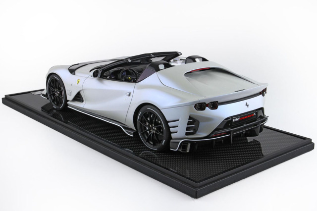 BBR1224CL 1/12 Ferrari 812 Competizione A Matt White Onda Marina
