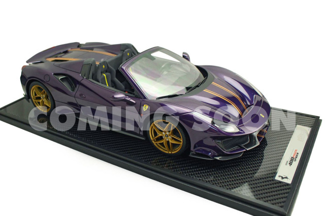 予約商品 ** BBR1225E1 1/12 Ferrari 488 Pista Spider Open