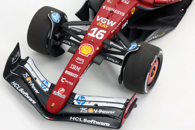 予約商品 ** BBR1227C16 1/12 Ferrari SF-25 Monaco GP 2025 livery