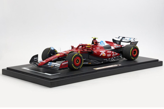 ** 予約商品 ** BBR1227C44 1/12 Ferrari SF-25 Monaco GP 2025 livery for 75 years with Shell L.Hamilton Limited 144pcs