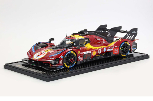 ** 予約商品 ** BBR1228B 1/12 Ferrari 499P car n.51 24h Le Mans 2025 Limited 5pcs