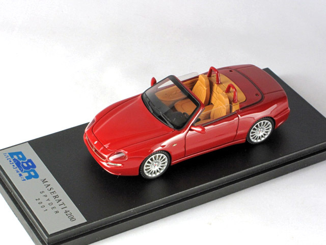 BBR143C Maserati 4200GT Spider 2001 Dark Red