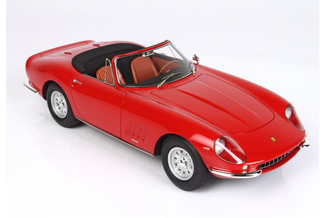 BBR1816C1V 1/18 Ferrari 275GTB Spider Nart Red Limited 162pcs