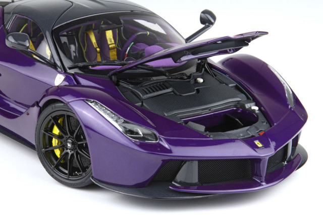 予約商品 ** BBR BBR182237DIE 1/18 La Ferrari Purple Dubai - Viola