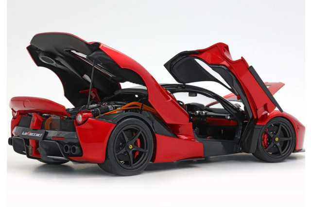 BBR182240B 1/18 La Ferrari Rosso F1 2007 / Black roof - Carbon