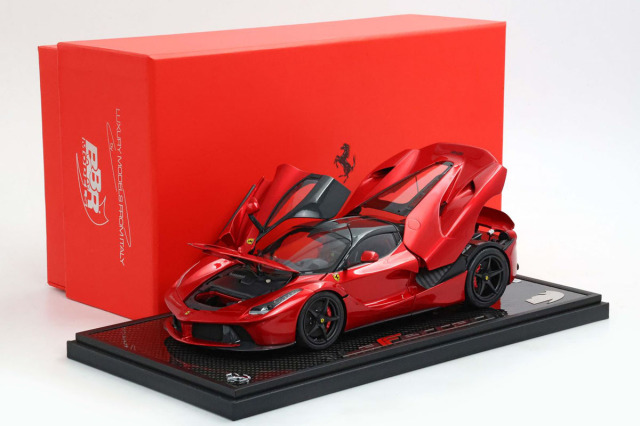 BBR182240B 1/18 La Ferrari Rosso F1 2007 / Black roof - Carbon